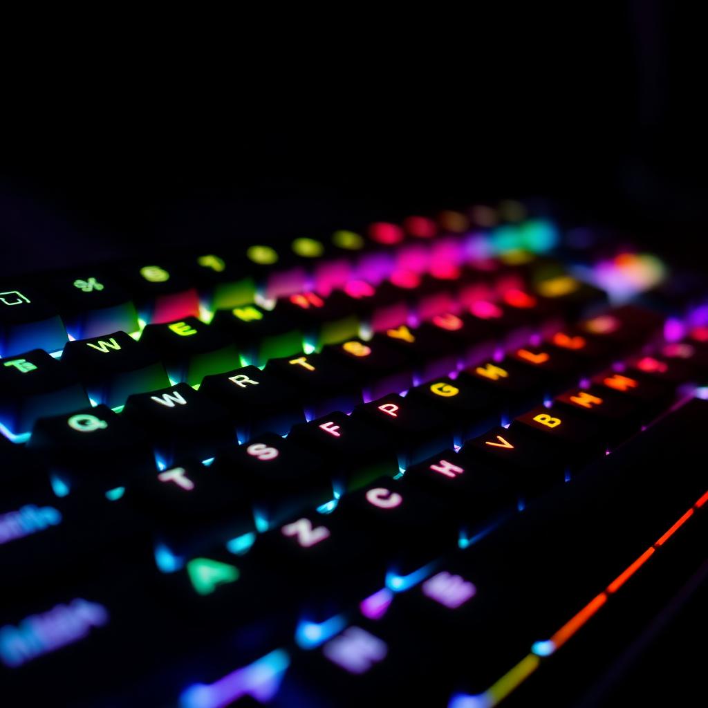 Mechanical gaming keyboard